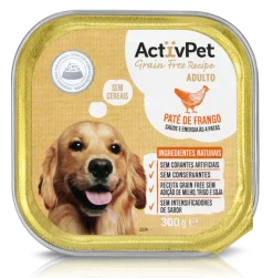 Comida Húmida para Cão Paté de Frango Grain Free