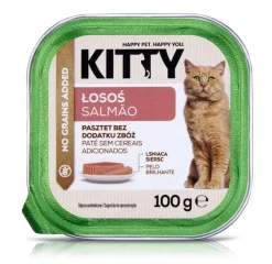 Comida Húmida para Gato Adulto Patê com Salmão Grain Free