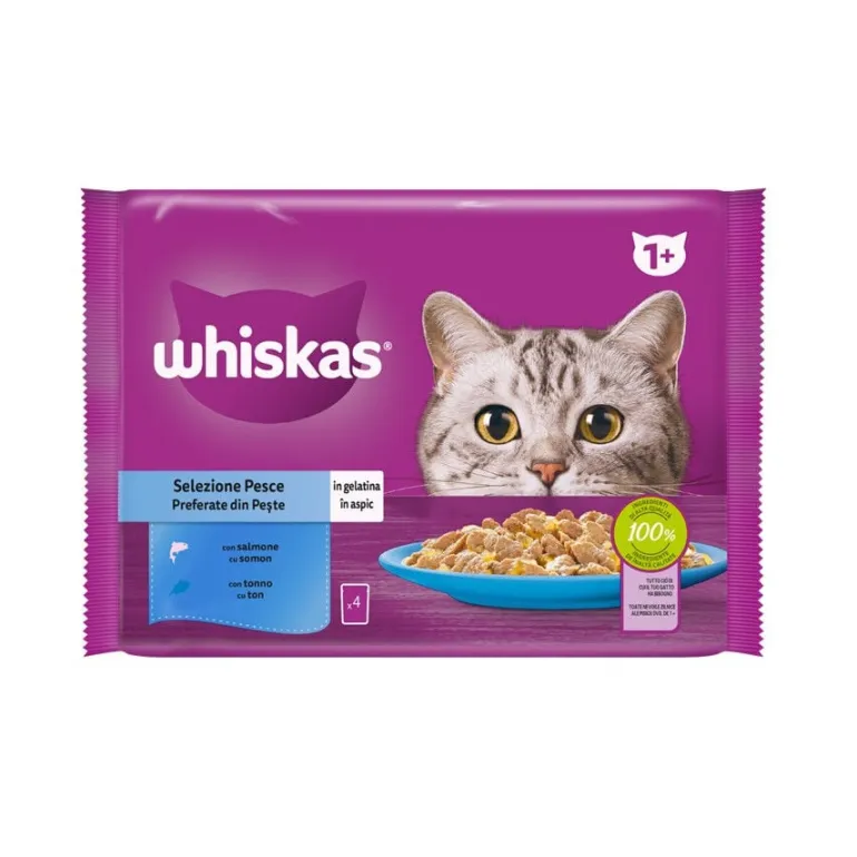 Comida Húmida para Gato Adulto com Salmão e Atum