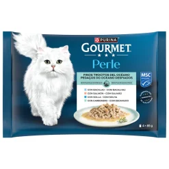 Comida Húmida para Gato Adulto Pedaços do Oceano