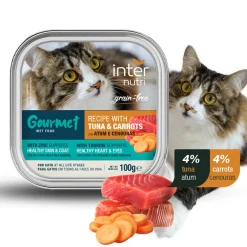 Comida Húmida para Gato com Atum e Cenoura