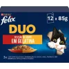 Comida Húmida para Gato Duo Seleção do Campo em Gelatina