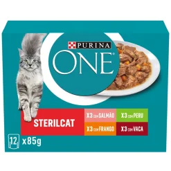 Comida Húmida para Gato Esterilizado Mix Sabores