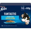 Comida Húmida para Gato Fantastic Peixe em Gelatina