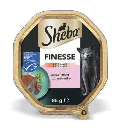 Comida Húmida para Gato Finesse Patê com Salmão