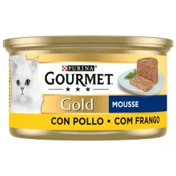 Comida Húmida para Gato Gold Mousse com Frango