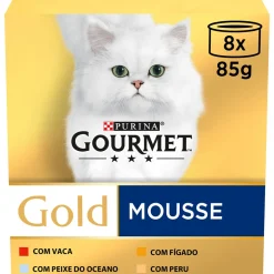 Comida Húmida para Gato Gold Mousse