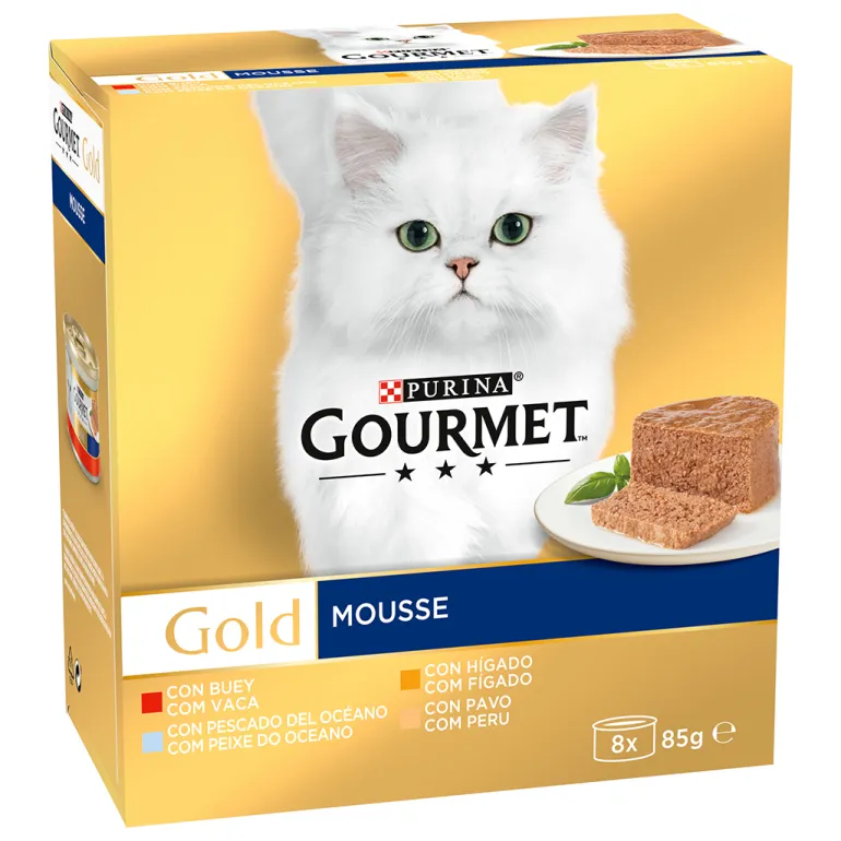 Comida Húmida para Gato Gold Mousse