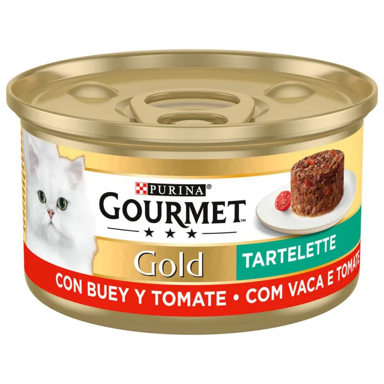 Comida Húmida para Gato Gold Tartelette com Vaca