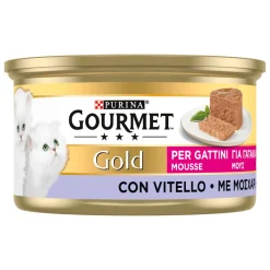 Comida Húmida para Gato Júnior Mousse com Vitela