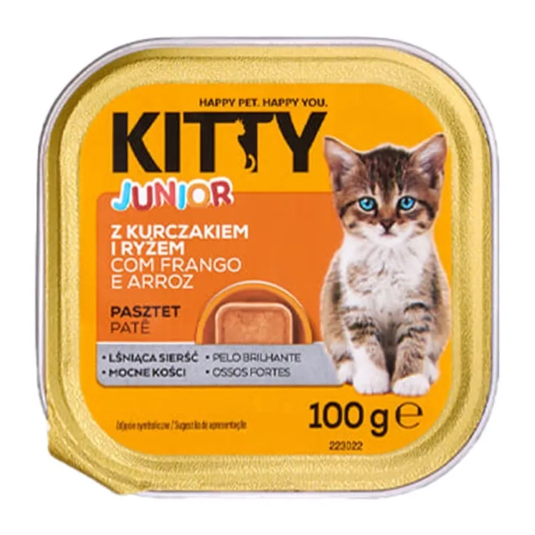 Comida Húmida para Gato Júnior Patê com Frango