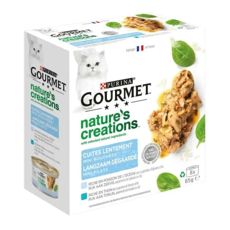 Comida Húmida para Gato Nature's Creations com Peixe