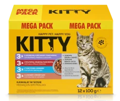 Comida Húmida para Gato Pedaços em Molho Mix