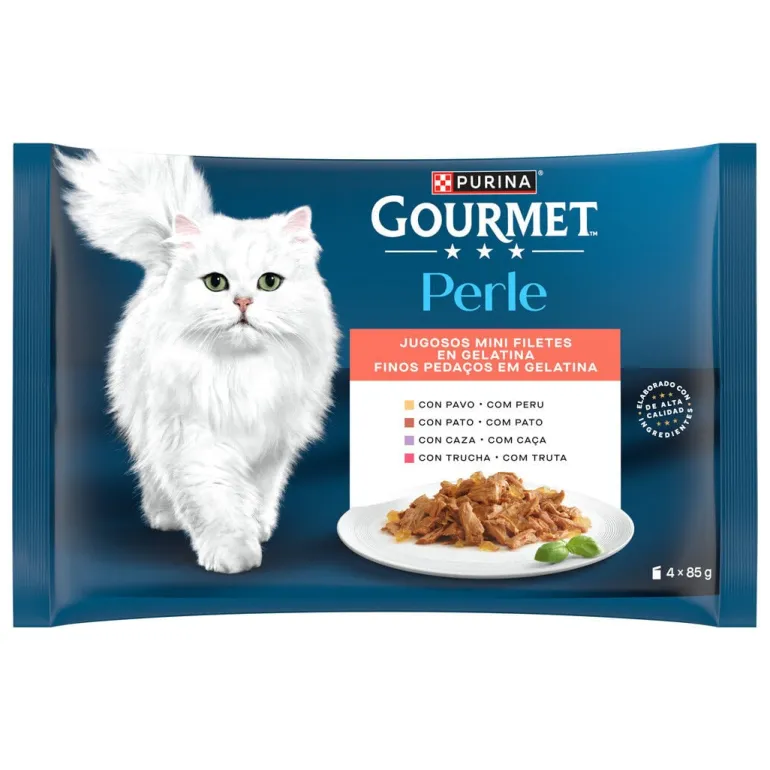 Comida Húmida para Gato Perle Pedaços em Gelatina