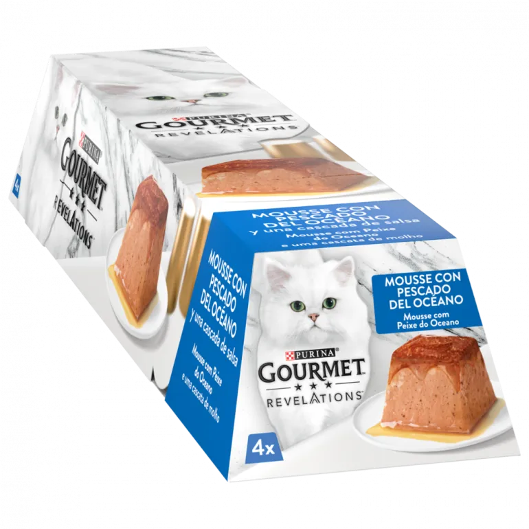 Comida Húmida para Gato Revelations Mousse com Peixe