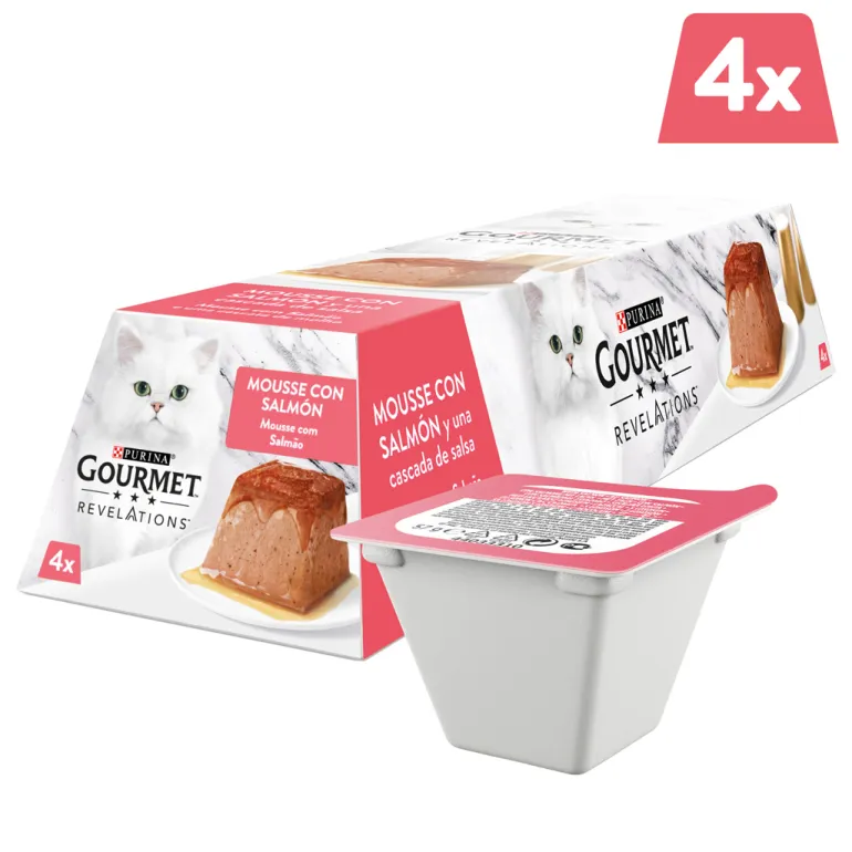 Comida Húmida para Gato Revelations Salmão em Gelatina