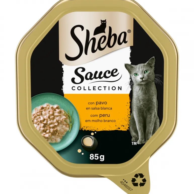 Comida Húmida para Gato Sauce com Peru e Molho