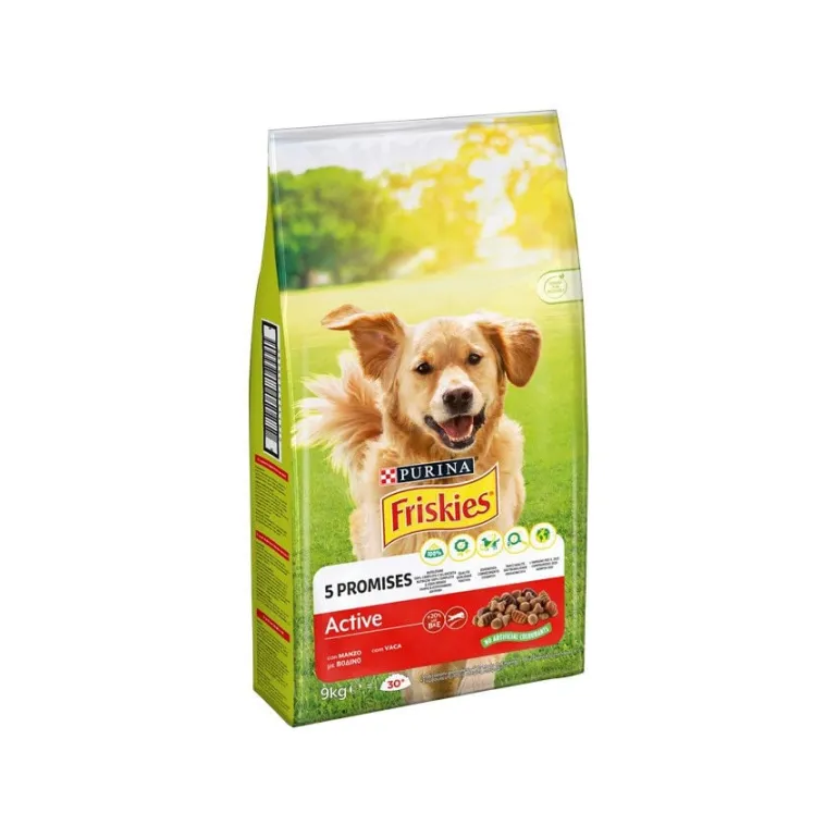 Comida Seca para Cão Active com Vaca
