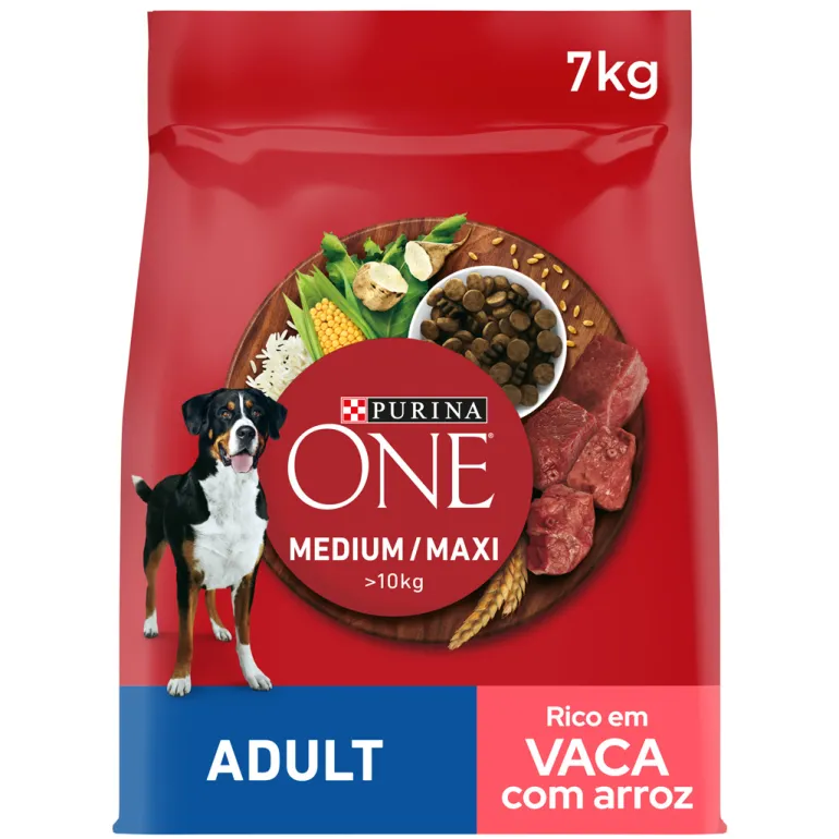 Comida Seca para Cão Adulto +10kg com Vaca