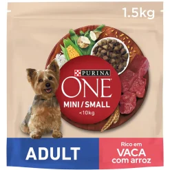Comida Seca para Cão Mini Adulto com Vaca