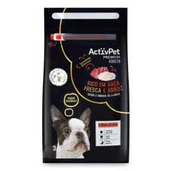 Comida Seca para Cão Raças Pequenas Premium Vaca e Arroz