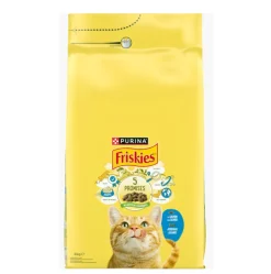 Comida Seca para Gato Adulto com Salmão
