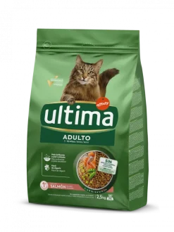 Comida Seca para Gato Adulto com Salmão