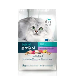 Comida Seca para Gato Adulto Esterilizado com Peixe