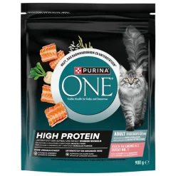 Comida Seca para Gato Adulto Esterilizado High Protein Salmão