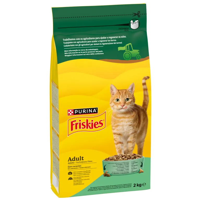 Comida Seca para Gato com Coelho e Frango