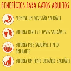 Comida Seca para Gato com Coelho e Frango