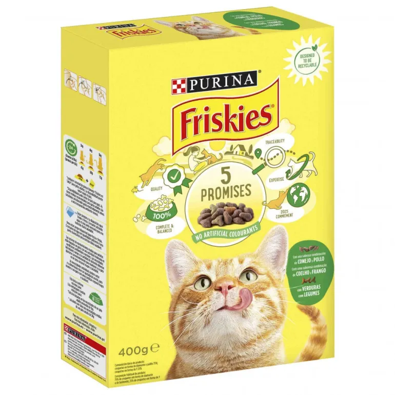 Comida Seca para Gato com Coelho e Frango