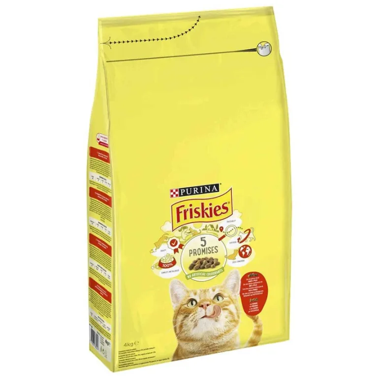 Comida Seca para Gato com Vaca e Frango