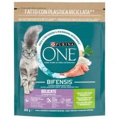 Comida Seca para Gato Delicate com Peru