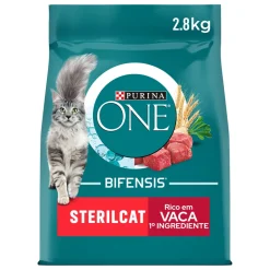 Comida Seca para Gato Esterilizado com Vaca