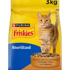 Comida Seca para Gato Esterilizado com Peru