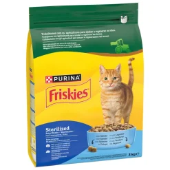 Comida Seca para Gato Esterilizado com Salmão