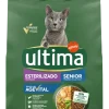 Comida Seca para Gato Sénior Esterilizado com Frango