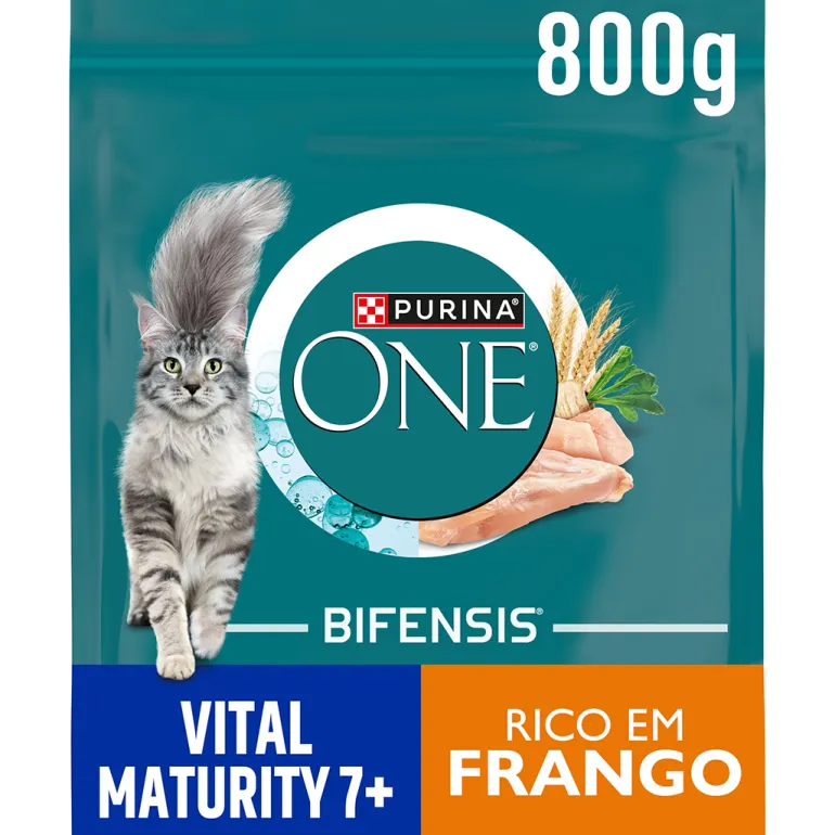 Comida Seca para Gato Vital Maturity 7+ com Frango