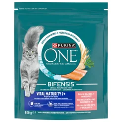 Comida Seca para Gato Vital Maturity 7+ com Salmão