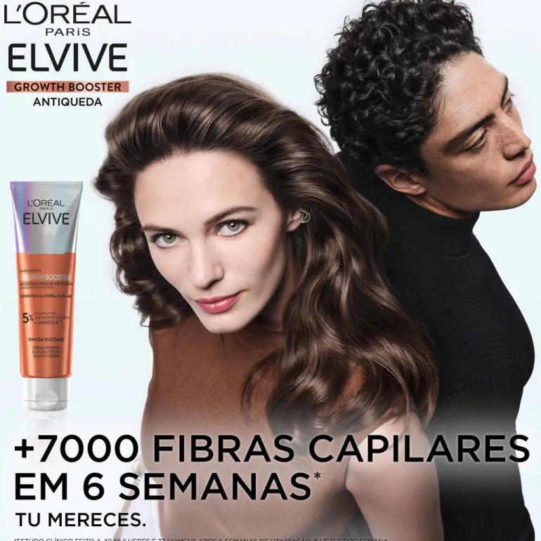 Condicionador Elvive Growth Booster Antiqueda