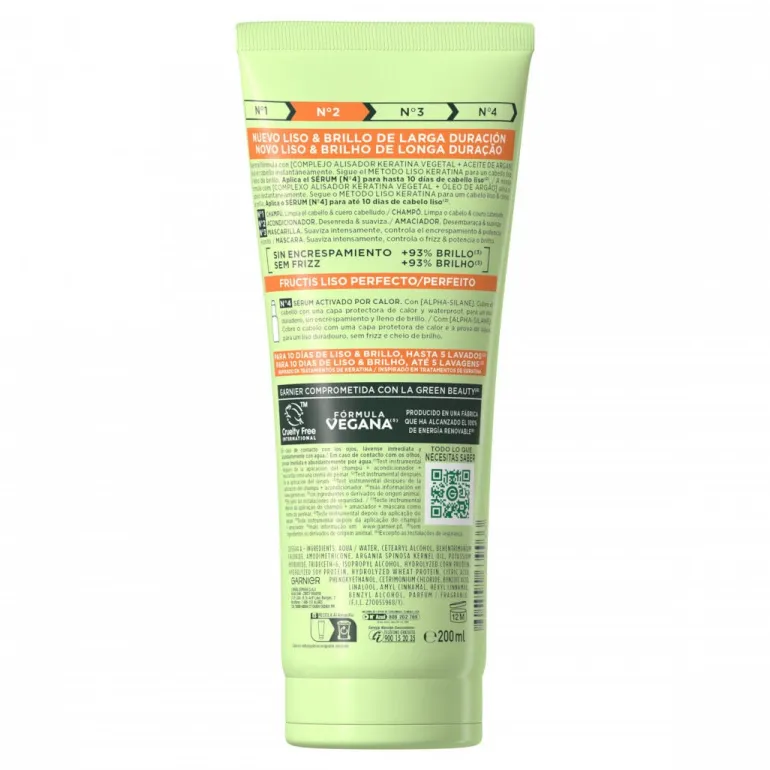 Condicionador Fructis Liso Keratina