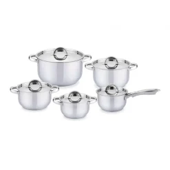 Conjunto 5 Panelas Inox
