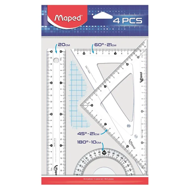 Conjunto 4 Peças para Geometria