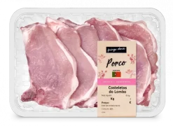 Costeletas do Lombo de Porco Embaladas
