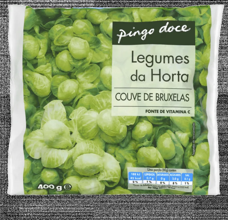 Couves de Bruxelas Congeladas