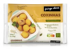 Coxinhas de Legumes e Azeitonas Congeladas