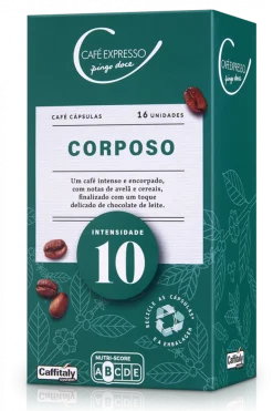 Cápsulas de Café Corposo