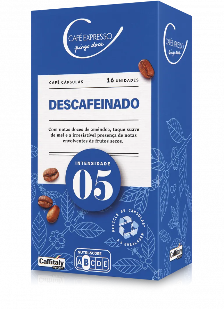 Cápsulas de Café Descafeinado