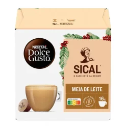 Cápsulas de Café Dolce Gusto Sical Meia de Leite